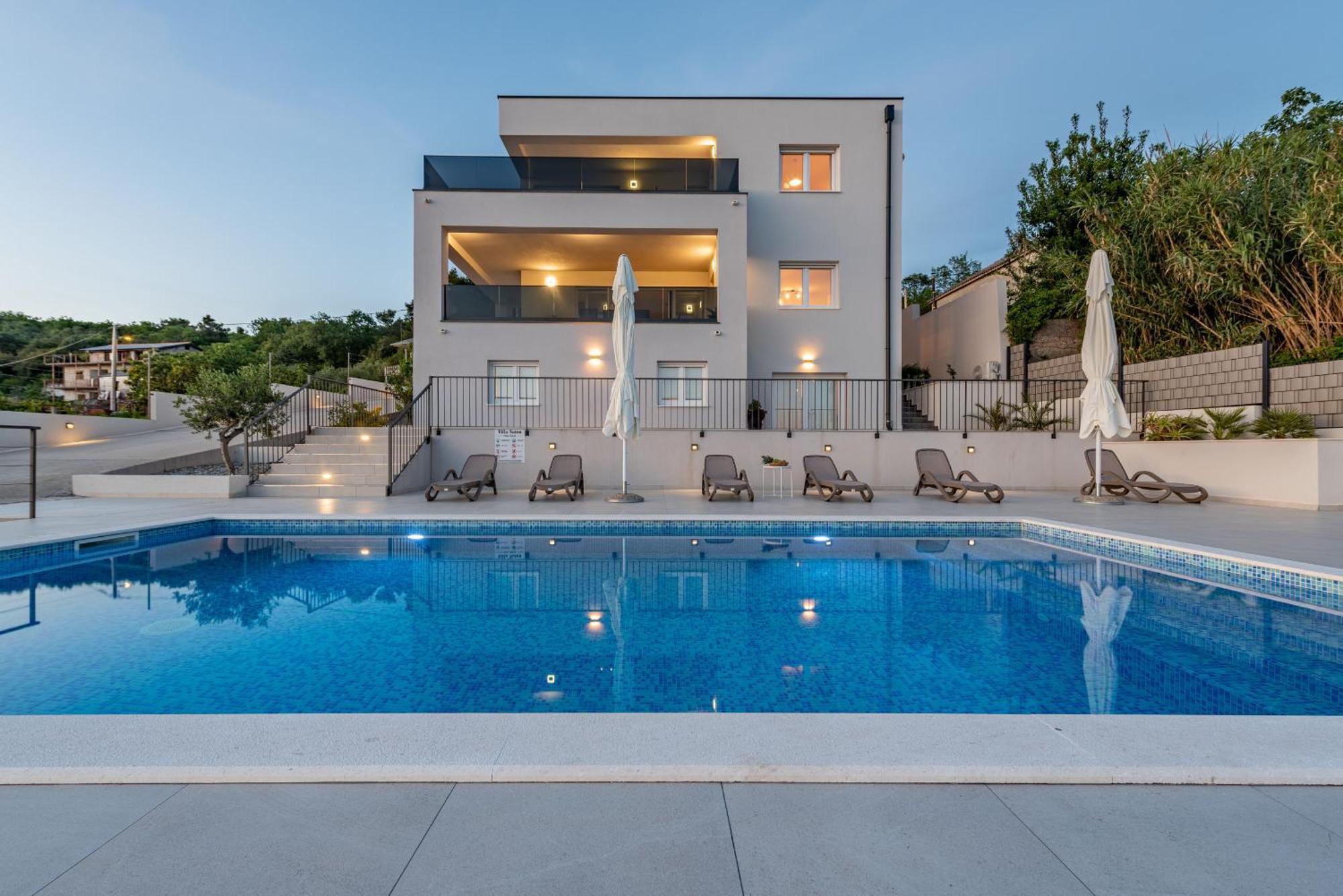 Villa Suton Zadarvillas Podvrsje 외부 사진
