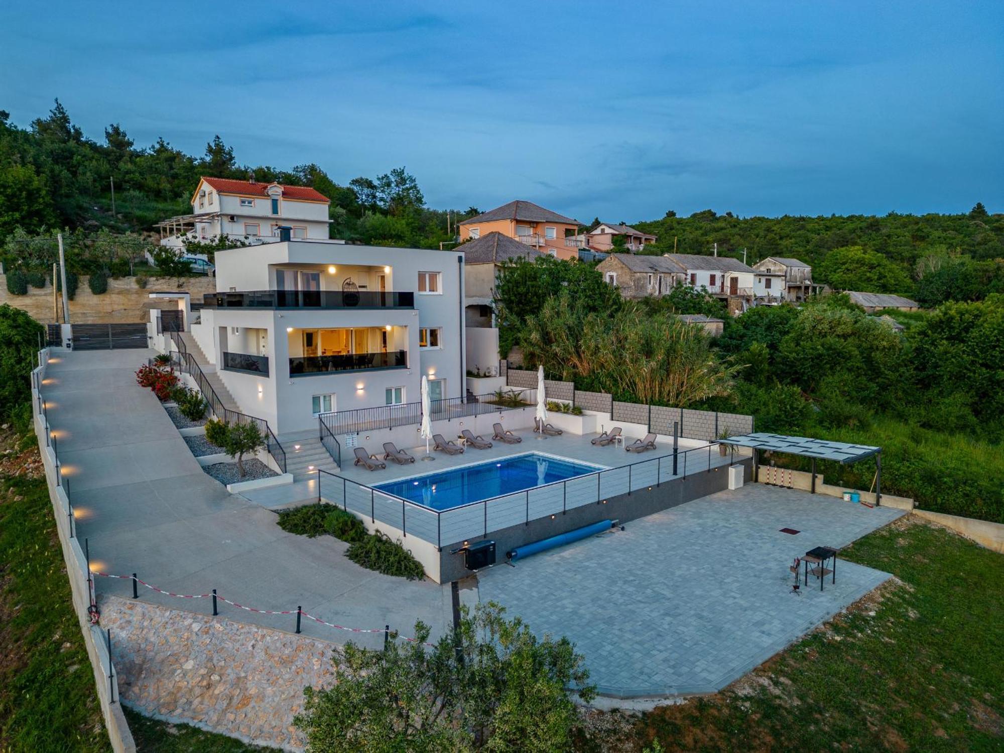 Villa Suton Zadarvillas Podvrsje 외부 사진